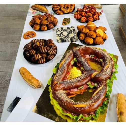 Bretzels gourmands artisanaux prêts en 10 minutes de cuisson à la maison